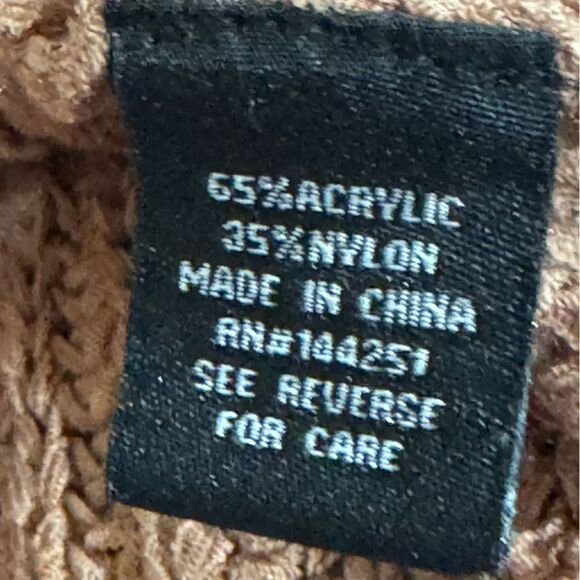 Moon & Madison Knit Brown Tank Top Women’s Small - Picture 4 of 4